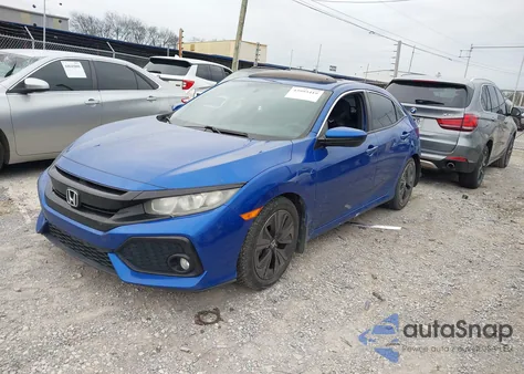 2017 Honda Civic Ex z USA, uszkodzony, nr VIN SHHFK7H51HU216562
